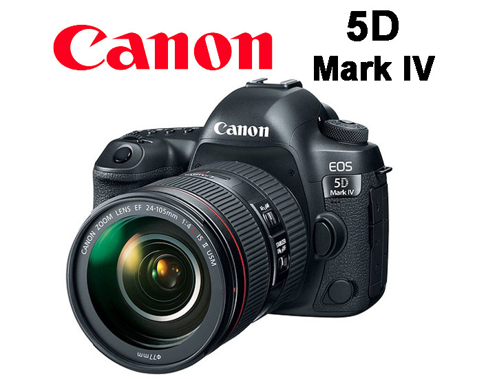 Canon EOS 5D Mark IV body logo